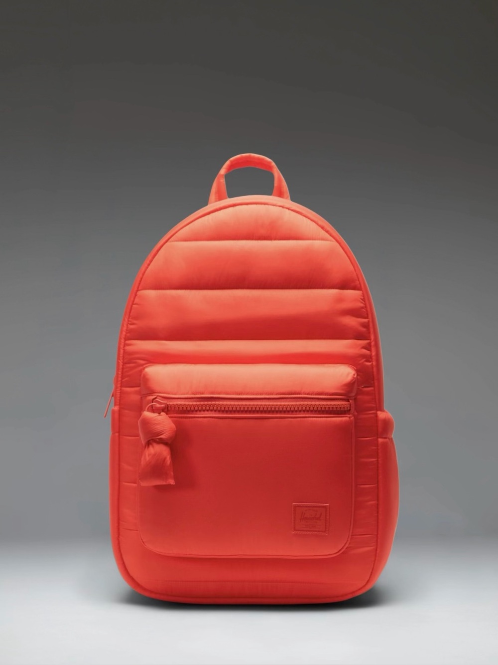 HERSCHEL Backpack Settlement Quilted Puffer Cloud 18L in Tangerine Orange School